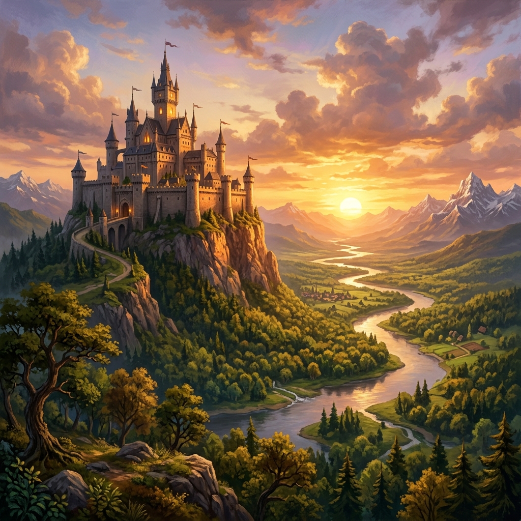 O Castelo Real no Horizonte